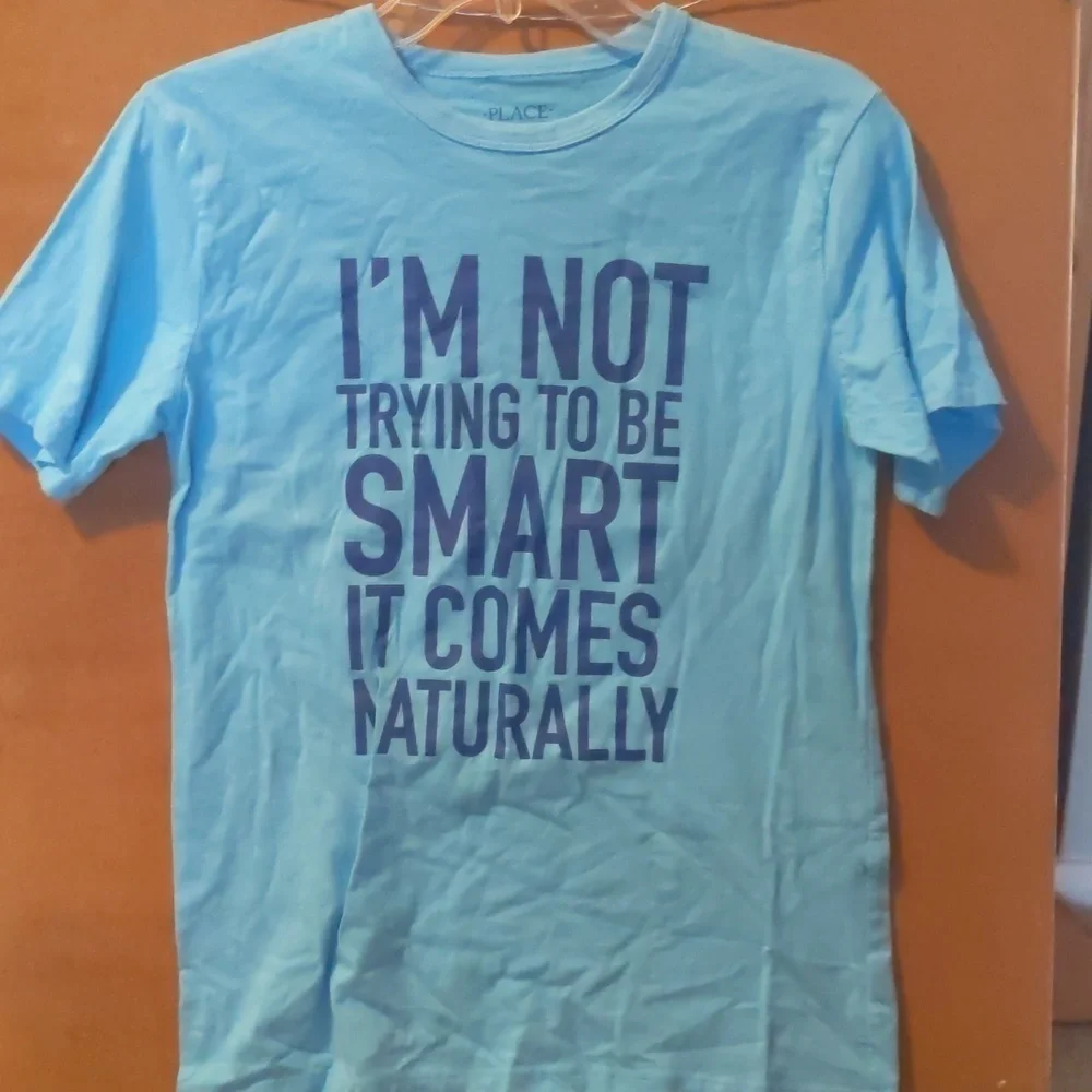 Blue boys tshirt size XXL 